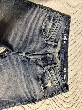 BKE Jake Straight Men’s Jeans in wash Blue Denim